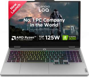 Lenovo AMD Ryzen 7 Octa Core 250 - (16 GB/512 GB SSD/Windows 11 Home/8 GB Graphics/NVIDIA GeForce RTX ...