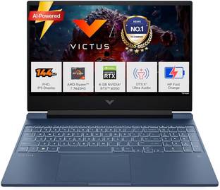HP Victus AMD Ryzen 7 7445HS - (16 GB/512 GB SSD/Windows 11 Home/6 GB Graphics/NVIDIA GeForce RTX 4050...