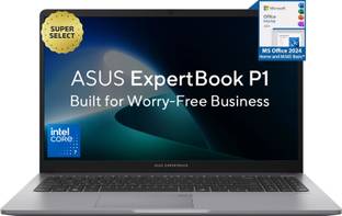 ASUS ExpertBook P1 with 1 Yr ADP(i7 14th Gen) Intel Core 7 240H - (32 GB/512 GB SSD/Windows 11 Home) P...