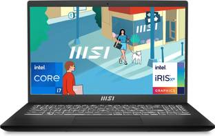 MSI Modern 15 Intel Core i7 13th Gen 1355U - (16 GB/512 GB SSD/Windows 11 Home) Modern 15 B13M-288IN T...
