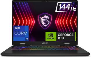 MSI Sword 16 HX Intel Core i9 13th Gen 13980HX - (32 GB/1 TB SSD/Windows 11 Home/8 GB Graphics/NVIDIA GeForce RTX 4060/144 Hz) Sword 16 HX B13VFKG-652IN Gaming Laptop