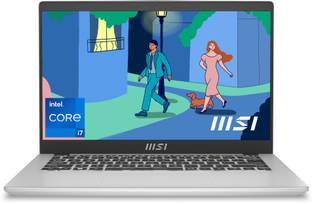 MSI Intel Core i3 12th Gen 1215U - (8 GB/512 GB SSD/Windows 11 Home) Modern 14 C12MO-1401IN Business L...