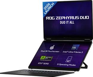 ASUS ROG Zephyrus Duo 16 OLED (2026) with Touch Screen Intel Core Ultra 9 386H - (64 GB/2 TB SSD/Windo...