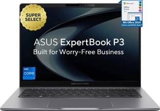 ASUS Expertbook P3 Metal High-performance processor Intel Core i7 13th Gen 13620H - (32 GB/1 TB SSD/Windows 11 Home) P3405CVA-LY0308WS Thin and Light Laptop