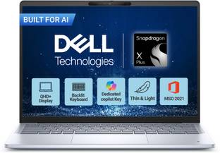DELL 14 Qualcomm Snapdragon X Plus - (16 GB/512 GB SSD/Windows 11 Home) 7441 Thin and Light Laptop
