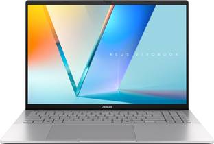 ASUS ASUS Vivobook S16 (2025) with Office 2024 + M365 Basic*, Metal Body*, Intel Core Ultra 7 255H - (16 GB/512 GB SSD/Windows 11 Home) S3607CA-RP090WS Thin and Light Laptop