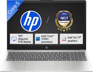 HP (i5 14th Gen) Intel Core 5 120U - (16 GB/512 GB SSD/Windows 11 Home) 15-fd0640TU Thin and Light Lap...