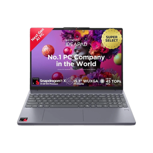 Lenovo IdeaPad Slim 3 Next Gen AI PC WUXGA IPS Copilot + PC with 1Yr ADP Snapdragon X - (16 GB/512 GB ...