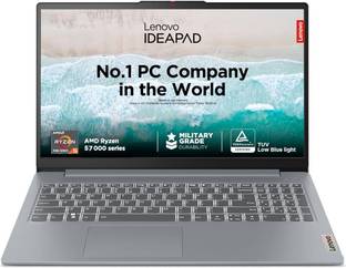 Lenovo Ideapad Slim 3 AMD Ryzen 3 Quad Core 7320U - (8 GB/512 GB SSD/Windows 11 Home) 15AMN8 Thin and ...