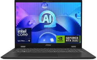MSI Prestige 16 Studio AI PC Intel Core Ultra 9 185H - (32 GB/1 TB SSD/Windows 11 Home/8 GB Graphics) ...