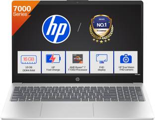 HP AMD Ryzen 7 Octa Core - (16 GB/512 GB SSD/Windows 11 Home) 15-fc0761AU Laptop