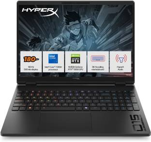 HP HyperX Omen Intel Core 7 240H - (24 GB/1 TB SSD/Windows 11 Home/8 GB Graphics/NVIDIA GeForce RTX 50...