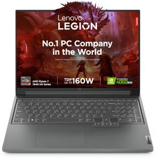 Lenovo Legion Slim 5 AI Powered AMD Ryzen 7 Octa Core 7840HS - (16 GB/512 GB SSD/Windows 11 Home/8 GB Graphics/NVIDIA GeForce RTX 4060) 16APH8 Gaming Laptop