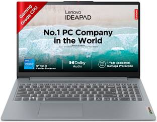Lenovo MSO'2024 Intel Core i5 12th Gen 12450H - (16 GB/512 GB SSD/Windows 11 Home) 15IAH8 Thin and Lig...