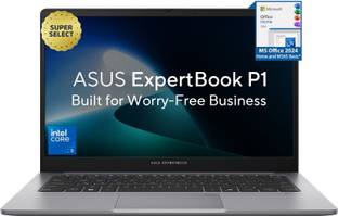 ASUS ExpertBook P1 (i3 14th Gen) with 1 Yr ADP Intel Core 3 100U - (8 GB/512 GB SSD/Windows 11 Home) P...
