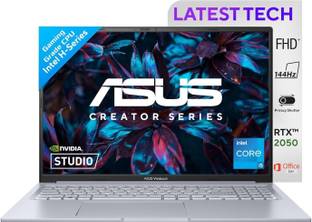 ASUS Vivobook 16X Intel Core i5 12th Gen 12500H - (16 GB/512 GB SSD/Windows 11 Home/4 GB Graphics/NVIDIA GeForce RTX 2050/144 Hz) K3605ZF-RP458WS Creator Laptop