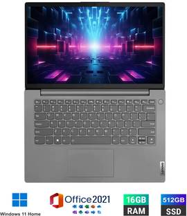Lenovo V 14 (2025) Intel Core i5 12th Gen 1235U - (16 GB/512 GB SSD/Windows 11 Home) V 14 Thin and Lig...