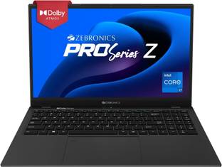 ZEBRONICS Pro Series Z Intel Core i7 12th Gen 1255U - (16 GB/512 GB SSD/Windows 11 Home) ZEB-NBC 5S Th...