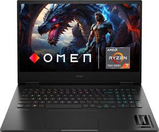 HP OMEN 16 AMD Ryzen 7 Octa Core 7840HS - (16 GB/512 GB SSD/Windows 11 Home/8 GB Graphics/NVIDIA GeFor...