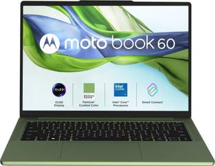 MOTOROLA Motobook 60 Full Metal OLED (i5 14th Gen) Intel Core 5 (Series 2) 210H - (16 GB/512 GB SSD/Wi...