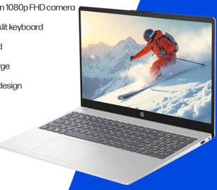 HP Essentials Intel Core i5 13th Gen 1334U - (8 GB/1 TB SSD/Windows 11 Home) 15-FD0549TU Thin and Ligh...