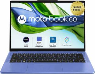 MOTOROLA Motobook 60 Full Metal OLED (i5 14th Gen) Intel Core 5 210H - (16 GB/512 GB SSD/Windows 11 Ho...