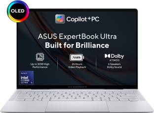 ASUS ExpertBook Ultra Copilot+ PC Intel Core Ultra 5 325H - (16 GB/512 GB SSD/Windows 11 Home) B9406CA...
