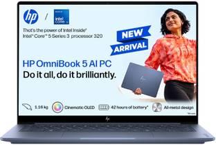 HP Intel Core 5 320 - (8 GB/512 GB SSD/Windows 11 Home) 14-mh0067TU Laptop
