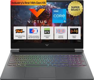 HP Victus Intel Core i5 14th Gen 14450HX - (16 GB/512 GB SSD/Windows 11 Home/6 GB Graphics/NVIDIA GeForce RTX 3050/144 Hz) 16-r1703TX / 16-r1705TX Gaming Laptop