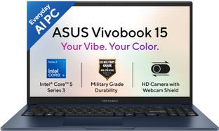 ASUS Vivobook 15 (2026) Intel Core 5 315 - (8 GB/512 GB SSD/Windows 11 Home) X1504MA-BQ833WS Thin and ...