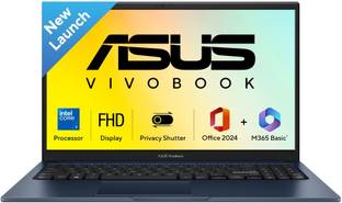 ASUS Vivobook 15 (2026) Intel Core 3 100U - (8 GB/512 GB SSD/Windows 11 Home) X1504VAP-IN006WS Thin an...