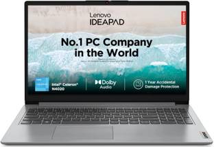 Lenovo IdeaPad Slim 1 Intel Celeron Dual Core N4020 - (8 GB/256 GB SSD/Windows 11 Home) 14IGL7 Thin and Light Laptop