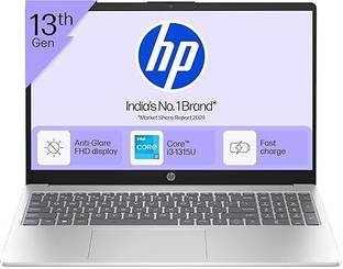 HP 15S Intel Core i3 13th Gen 1355U - (16 GB/512 GB SSD/Windows 11 Home) 15-fd0574TU Thin and Light La...