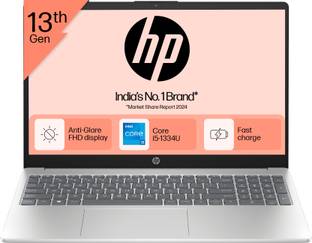 HP MS Office 2024 Intel Core i5 13th Gen 1334U - (8 GB/512 GB SSD/Windows 11 Home) fd0466TU Thin and Light Laptop