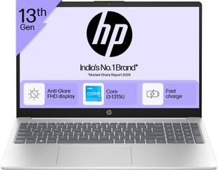 HP Laptop Intel Core i3 13th Gen 1315U - (8 GB/512 GB SSD/Windows 11 Home) 15-fd0186TU Thin and Light ...