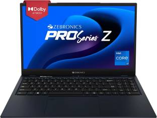 ZEBRONICS Pro Series Z Intel Core i7 12th Gen 1255U - (16 GB/512 GB SSD/Windows 11 Home) ZEB-NBC 5S Thin and Light Laptop