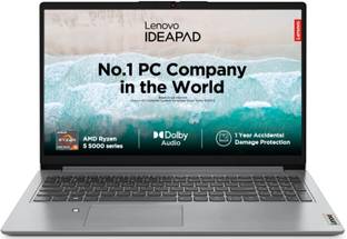 Lenovo IdeaPad Slim 1 AMD Ryzen 5 Hexa Core 5500U - (8 GB/512 GB SSD/Windows 11 Home) 15ACL6 | 15ALC7 2 Thin and Light Laptop