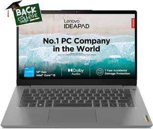 Lenovo Intel Core i3 1215U - (8 GB/512 GB SSD/Windows 11 Home) 82RJ00F1IN Thin and Light Laptop