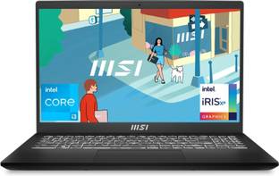 MSI Modern 15 Intel Core i3 13th Gen 1315U - (8 GB/512 GB SSD/Windows 11 Home) Modern 15 B13M-883IN Th...