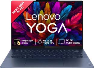 Lenovo Yoga Slim 7x Next Gen AI PC 3K OLED Full Metal Snapdragon X Elite - (32 GB/1 TB SSD/Windows 11 Home) 14Q8X9 Thin and Light Laptop