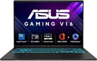 ASUS Gaming V16 (2025) with Office 2024 + M365 Basic*, AI PC, (i7 14th gen) Intel Core 7 14th Gen 240H...