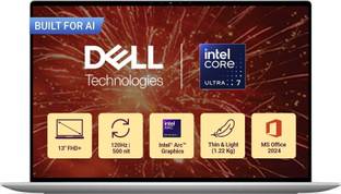 DELL XPS Intel Core Ultra 7 256V - (16 GB/512 GB SSD/Windows 11 Home/Intel Integrated Arc/120 Hz) 9350...