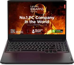 Lenovo IdeaPad Gaming 3 AMD Ryzen 5 Quad Core 5500H - (8 GB/512 GB SSD/Windows 11 Home/4 GB Graphics/NVIDIA GeForce RTX 2050) 15ACH6 Gaming Laptop