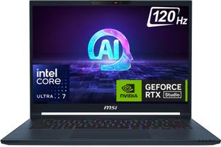 MSI Stealth 14 AI Studio Intel Core Ultra 7 155H - (32 GB/1 TB SSD/Windows 11 Home/8 GB Graphics/NVIDI...