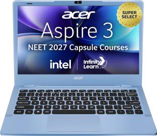 Acer Aspire 3 with Infinity Learn NEET 2027 Capsule Course Intel Celeron Dual Core N4500 - (8 GB/256 G...