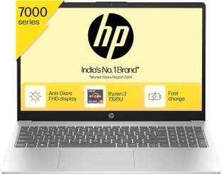 HP 15 (2024) AMD Ryzen 3 Quad Core 7320U - (8 GB/512 GB SSD/Windows 11 Home) ?15-fc0026AU Thin and Lig...