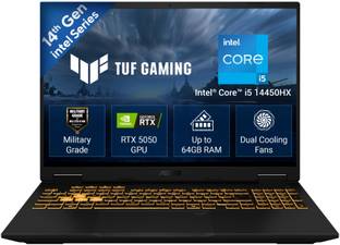 ASUS TUF Gaming 16 (2026) Intel Core i5 14th Gen 14450HX - (16 GB/512 GB SSD/Windows 11 Home/8 GB Grap...