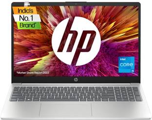 HP 15s Intel Core i5 13th Gen 1335U - (8 GB/512 GB SSD/Windows 11 Home) 15-fd0022TU Thin and Light Lap...
