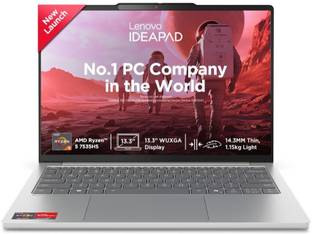 Lenovo AMD Ryzen 5 Hexa Core 7535HS - (16 GB/512 GB SSD/Windows 11 Home) IdeaPad Slim 5 13ARP10 Thin a...