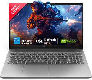 Lenovo LOQ Essential Intel Core i5 12th Gen 12450HX - (12 GB/512 GB SSD/Windows 11 Home/6 GB Graphics/...